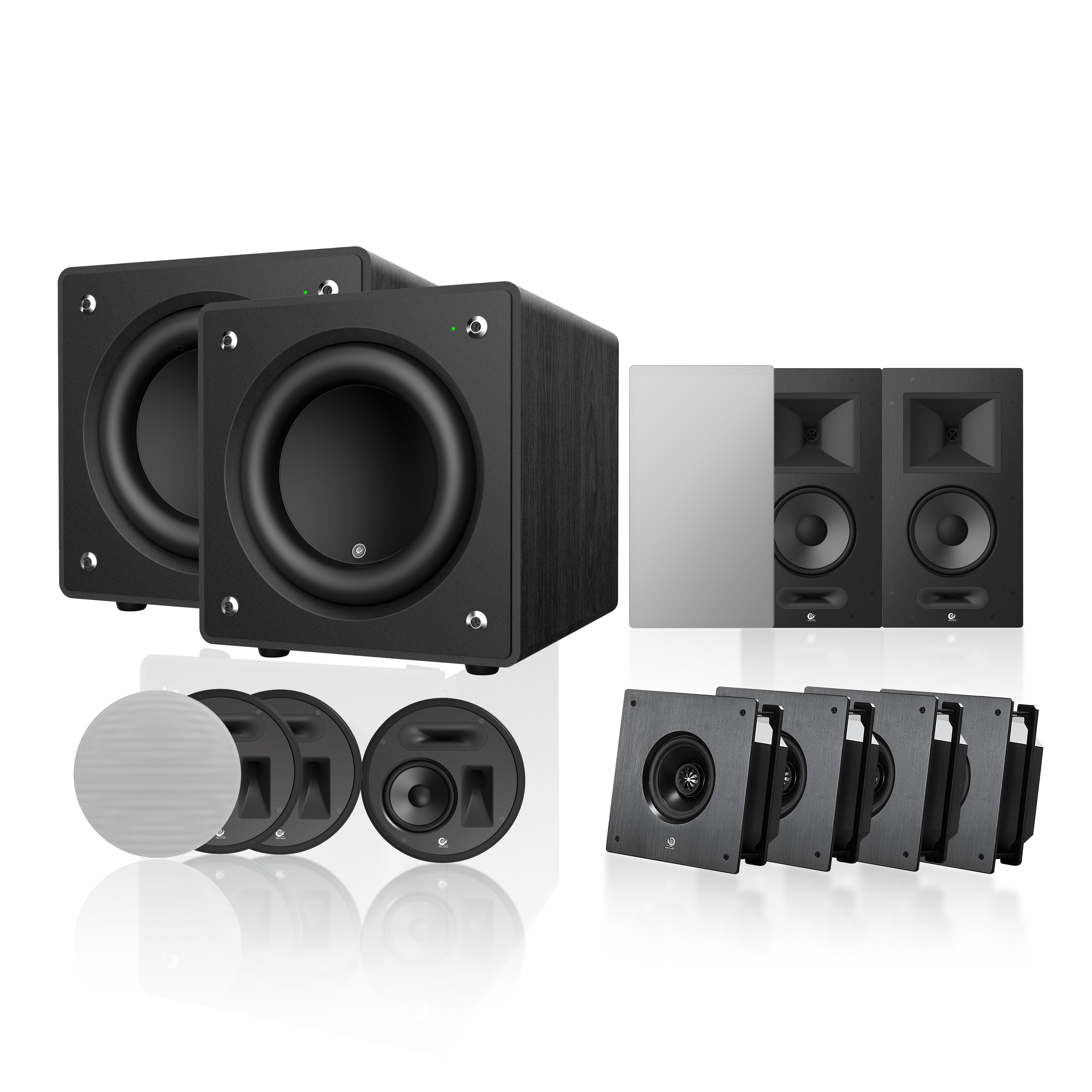 X-Series-724B 7.2.4 定制影院组合(双低音炮)