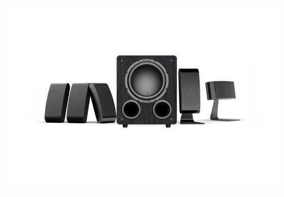U3+C110 5.1 Wall-Mounted Home Theater System